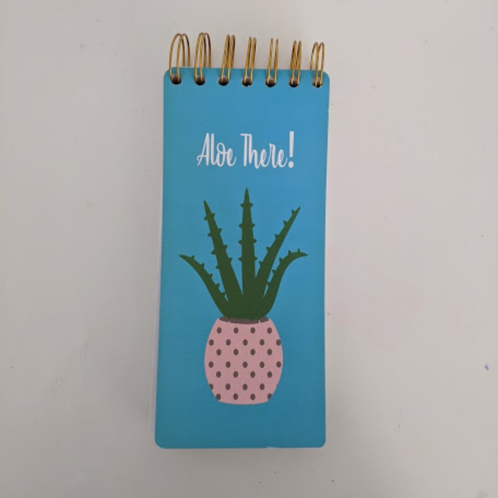 NWT Aloe There! To Do List Notepad